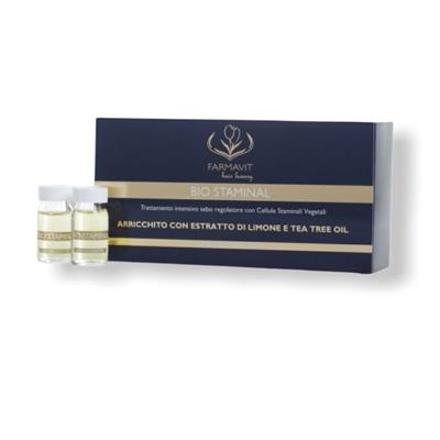 BIO STAMINAL FIALE SEBO REGOLATORE CAP.GRASSI X 10