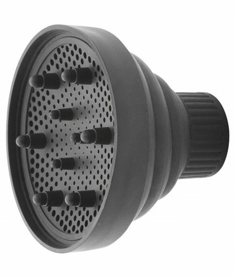 HAIR CARE DIFFUSORE PIEGHEVOLE SILICONE NERO