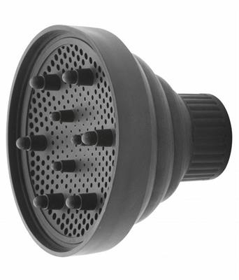 HAIR CARE DIFFUSORE PIEGHEVOLE SILICONE NERO