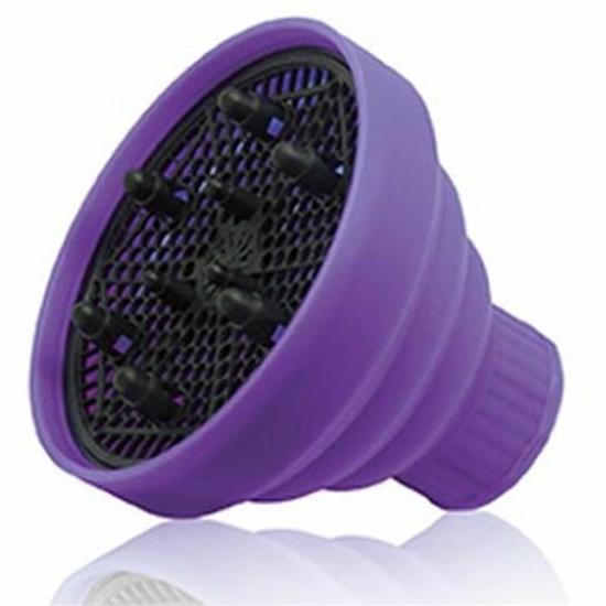 HAIR CARE DIFFUSORE PIEGHEVOLE SILICONE VIOLA