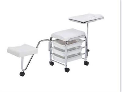 CARRELLO MANICURE/PEDICURE 2IN1-BIANCO