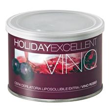 HOLIDAY CERA DEPILATORIA VINO ROSSO 400 ML